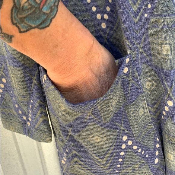 NWT Lularoe Sarah Print Duster Sweater XS - Picture 5 of 7